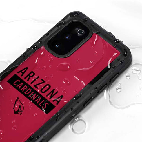 NFL Arizona Cardinals Red Performance Series Galaxy S20 Waterproof Case