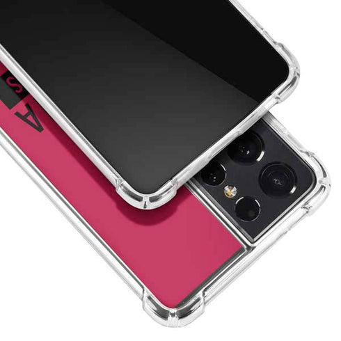 NFL Arizona Cardinals Red Performance Series Galaxy S21 Ultra 5G Clear Case