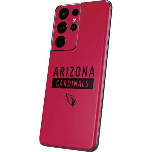 NFL Arizona Cardinals Red Performance Series Galaxy S21 Ultra 5G Skin