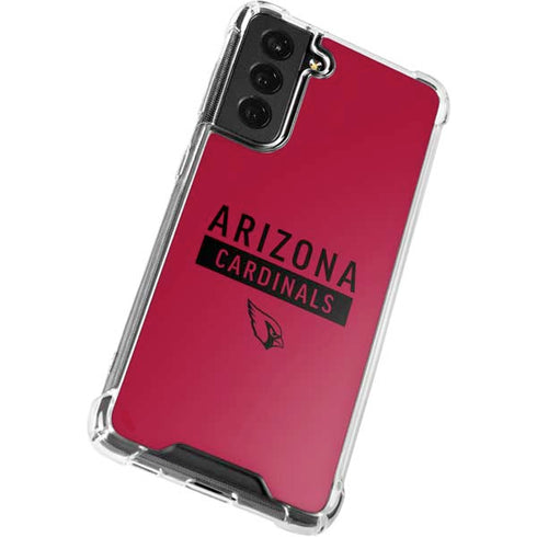 NFL Arizona Cardinals Red Performance Series Galaxy S22 Plus Clear Case