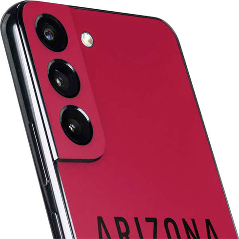NFL Arizona Cardinals Red Performance Series Galaxy S22 Skin