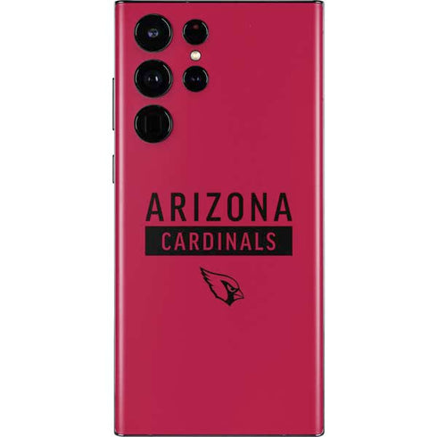 NFL Arizona Cardinals Red Performance Series Galaxy S22 Ultra Skin