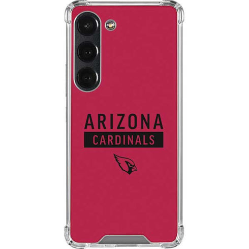 NFL Arizona Cardinals Red Performance Series Galaxy S23 Clear Case