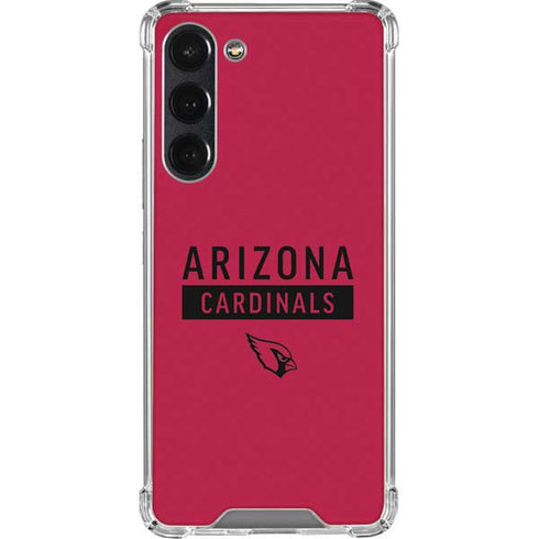 NFL Arizona Cardinals Red Performance Series Galaxy S23 Plus Clear Case