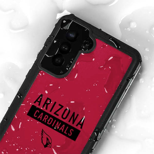 NFL Arizona Cardinals Red Performance Series Galaxy S23 Plus Waterproof Case