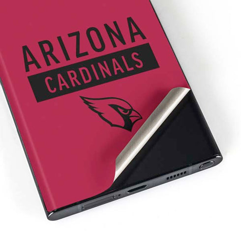 NFL Arizona Cardinals Red Performance Series Galaxy S23 Ultra Skin
