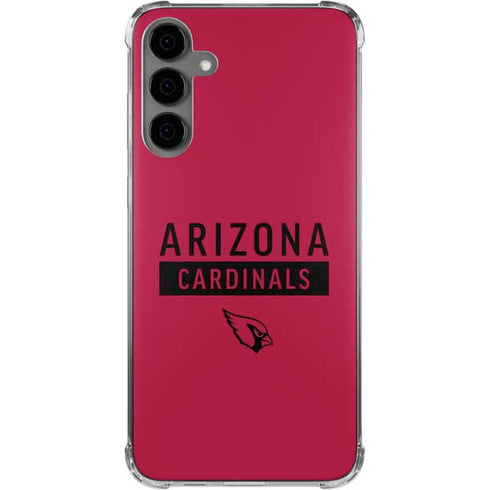 NFL Arizona Cardinals Red Performance Series Galaxy S24 Plus Clear Case
