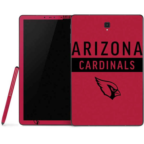 NFL Arizona Cardinals Red Performance Series Samsung Galaxy Tab Skin