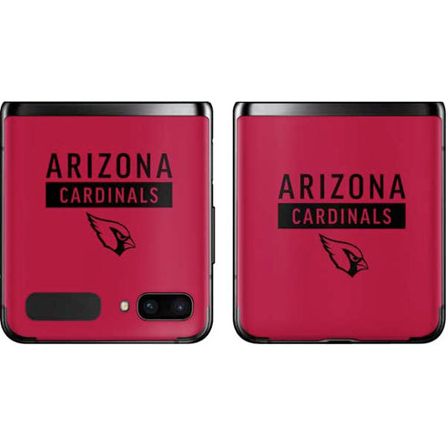 NFL Arizona Cardinals Red Performance Series Galaxy Z Flip Skin