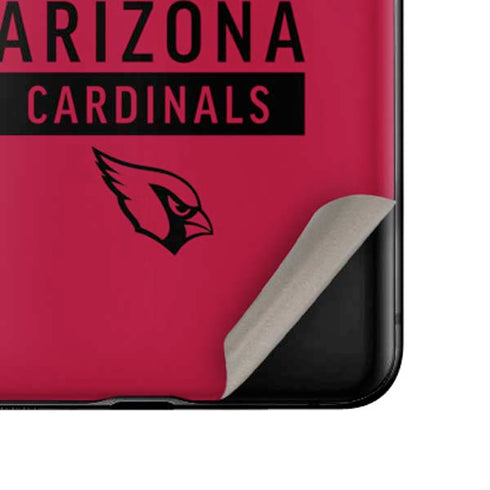 NFL Arizona Cardinals Red Performance Series Galaxy Z Flip Skin