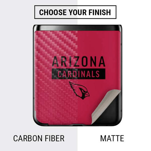 NFL Arizona Cardinals Red Performance Series Galaxy Z Flip Skin
