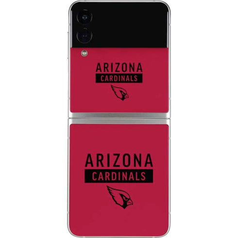 NFL Arizona Cardinals Red Performance Series Galaxy Z Flip3 5G Skin