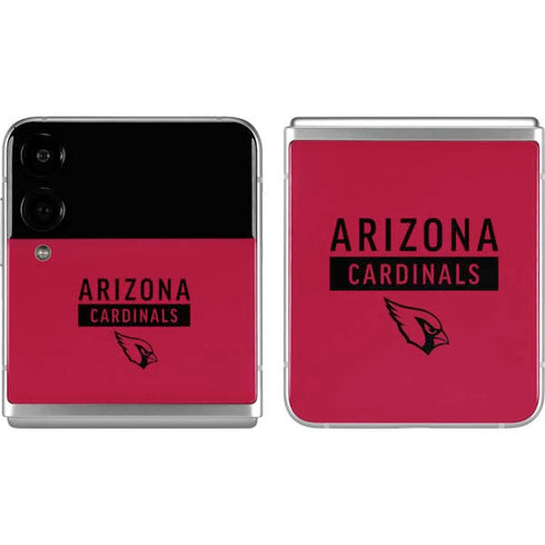 NFL Arizona Cardinals Red Performance Series Galaxy Z Flip4 5G Skin