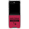 NFL Arizona Cardinals Red Performance Series Galaxy Z Flip5 5G Clear Case