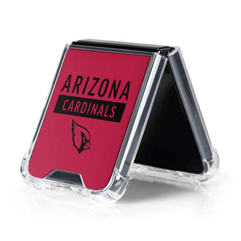 NFL Arizona Cardinals Red Performance Series Galaxy Z Flip5 5G Clear Case