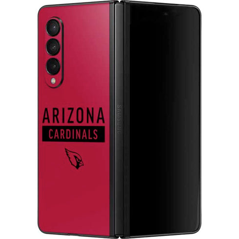 NFL Arizona Cardinals Red Performance Series Galaxy Z Fold3 5G Skin