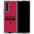 NFL Arizona Cardinals Red Performance Series Galaxy Z Fold4 5G Clear Case