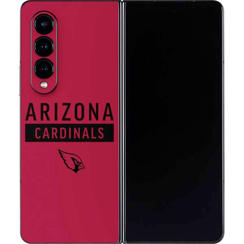 NFL Arizona Cardinals Red Performance Series Galaxy Z Fold4 5G Skin