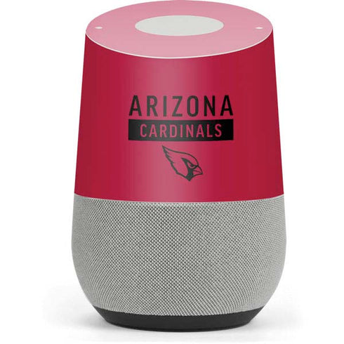 NFL Arizona Cardinals Red Performance Series Google Home Skin