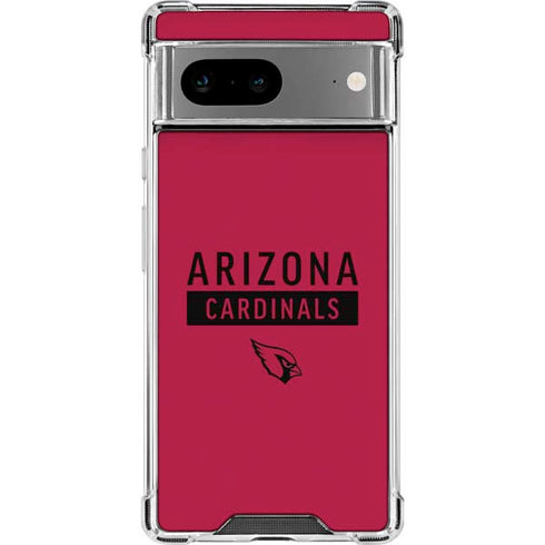 NFL Arizona Cardinals Red Performance Series Google Pixel 8 Clear Case