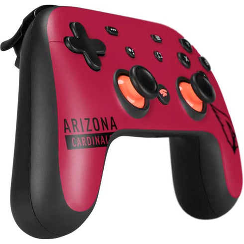 NFL Arizona Cardinals Red Performance Series Google Stadia Controller Skin
