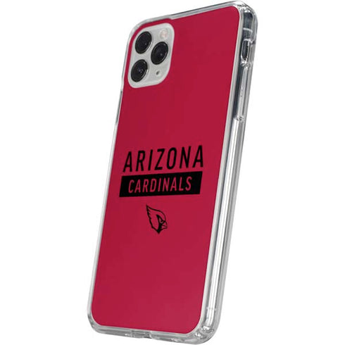 NFL Arizona Cardinals Red Performance Series iPhone 11 Pro Clear Case