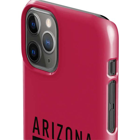 NFL Arizona Cardinals Red Performance Series iPhone 11 Pro Lite Case