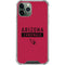 NFL Arizona Cardinals Red Performance Series iPhone 11 Pro Max Clear Case