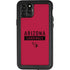 NFL Arizona Cardinals Red Performance Series iPhone 11 Pro Max Waterproof Case