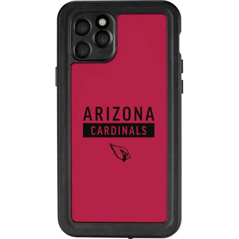 NFL Arizona Cardinals Red Performance Series iPhone 11 Pro Waterproof Case