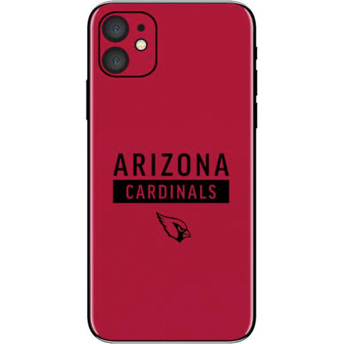 NFL Arizona Cardinals Red Performance Series iPhone 11 Skin