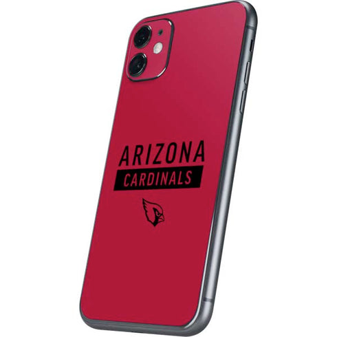 NFL Arizona Cardinals Red Performance Series iPhone 11 Skin