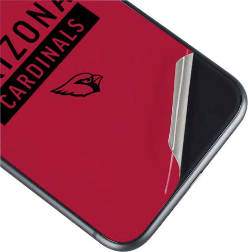 NFL Arizona Cardinals Red Performance Series iPhone 11 Skin