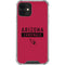 NFL Arizona Cardinals Red Performance Series iPhone 12 Clear Case