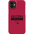 NFL Arizona Cardinals Red Performance Series iPhone 12 Mini Lite Case
