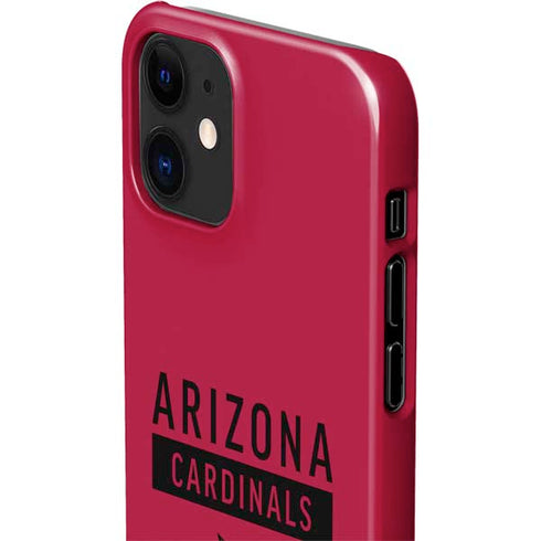 NFL Arizona Cardinals Red Performance Series iPhone 12 Mini Lite Case
