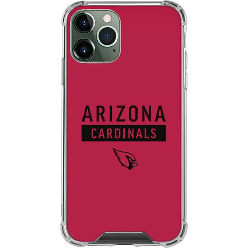 NFL Arizona Cardinals Red Performance Series iPhone 12 Pro Clear Case