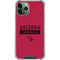 NFL Arizona Cardinals Red Performance Series iPhone 12 Pro Clear Case