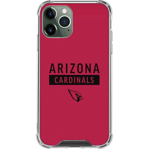 NFL Arizona Cardinals Red Performance Series iPhone 12 Pro Max Clear Case