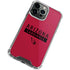 NFL Arizona Cardinals Red Performance Series iPhone 13 Pro Clear Case