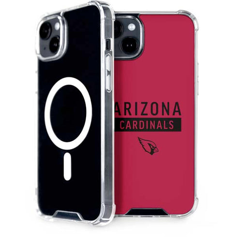 NFL Arizona Cardinals Red Performance Series iPhone 14 Plus MagSafe Case