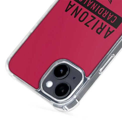 NFL Arizona Cardinals Red Performance Series iPhone 15 Plus MagSafe Case