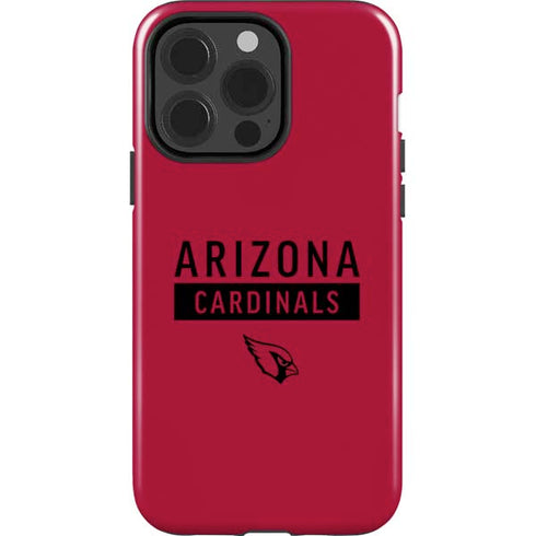 NFL Arizona Cardinals Red Performance Series iPhone 15 Pro Impact Case