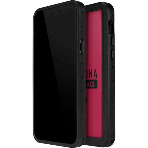 NFL Arizona Cardinals Red Performance Series iPhone 15 Pro Waterproof Case