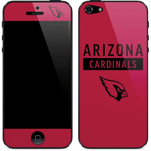 NFL Arizona Cardinals Red Performance Series iPhone 5/5s/5SE Skin