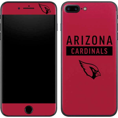 NFL Arizona Cardinals Red Performance Series iPhone 8 Plus Skin