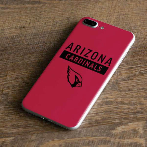 NFL Arizona Cardinals Red Performance Series iPhone 8 Plus Skin