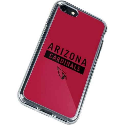 NFL Arizona Cardinals Red Performance Series iPhone SE (2nd & 3rd Gen) Clear Case