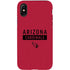 NFL Arizona Cardinals Red Performance Series iPhone X Pro Case