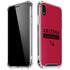 NFL Arizona Cardinals Red Performance Series iPhone XR Clear Case